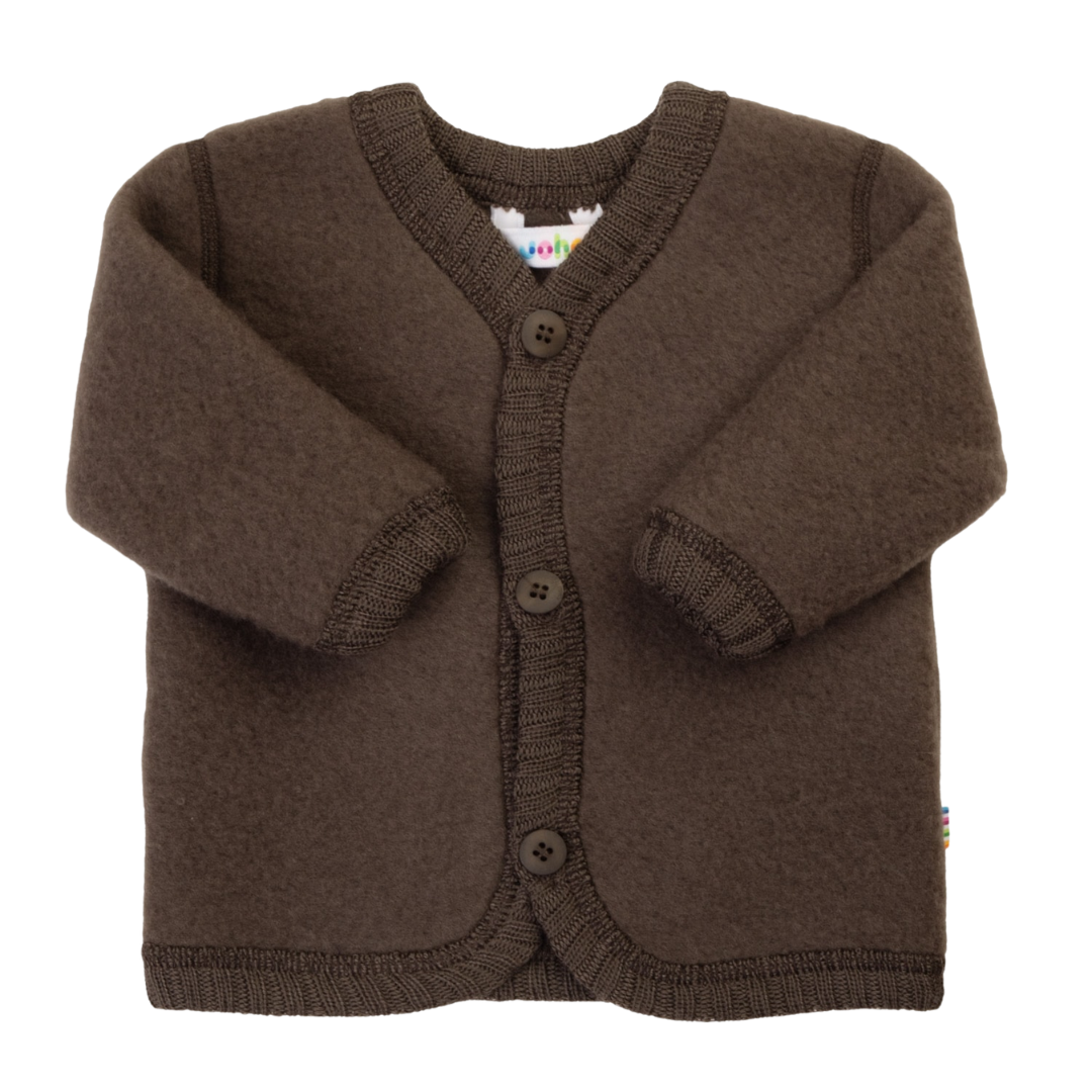Joha wolfleece vestje - Dark Brown