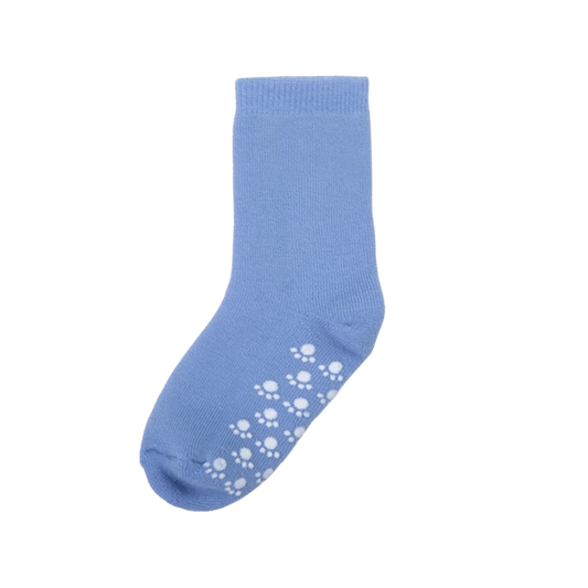 Joha wollen sokken met antislip - Sky blue