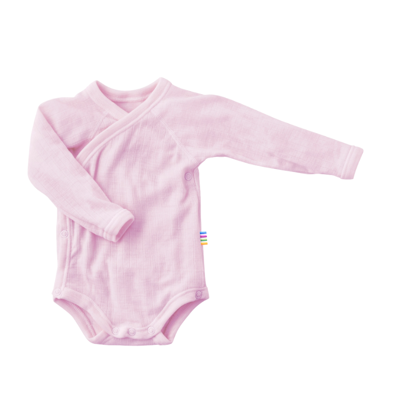 Joha wollen wikkelromper - Prime rose