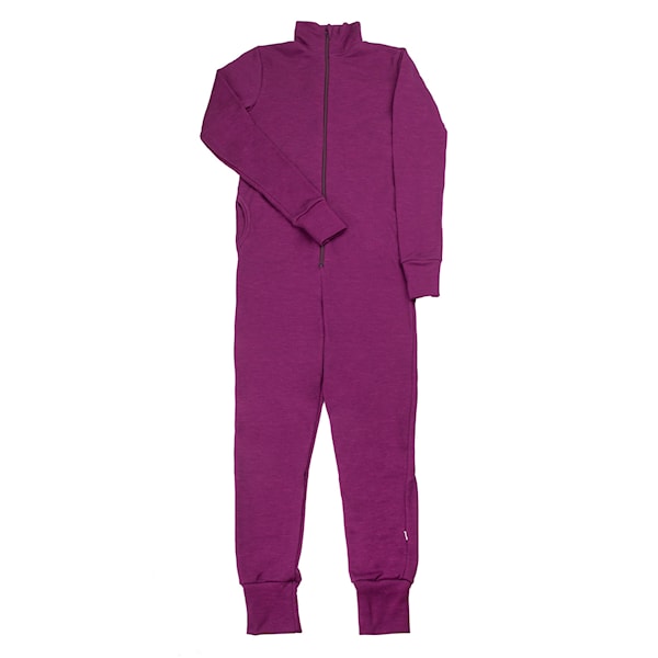 Joha merino wollen jumpsuit dames - Violet