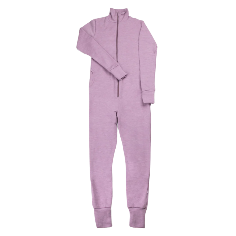 Joha merino wollen jumpsuit dames - Lavender