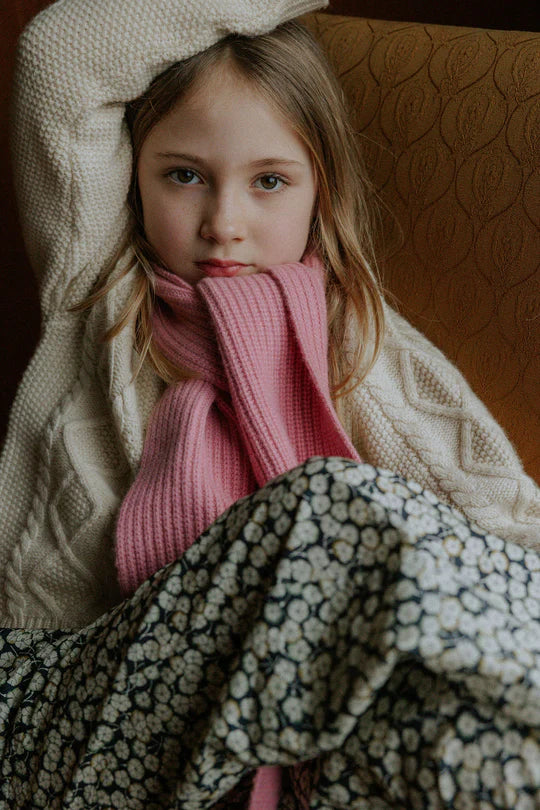 Lalaby katoenen broek Frankie โ Snow Flower