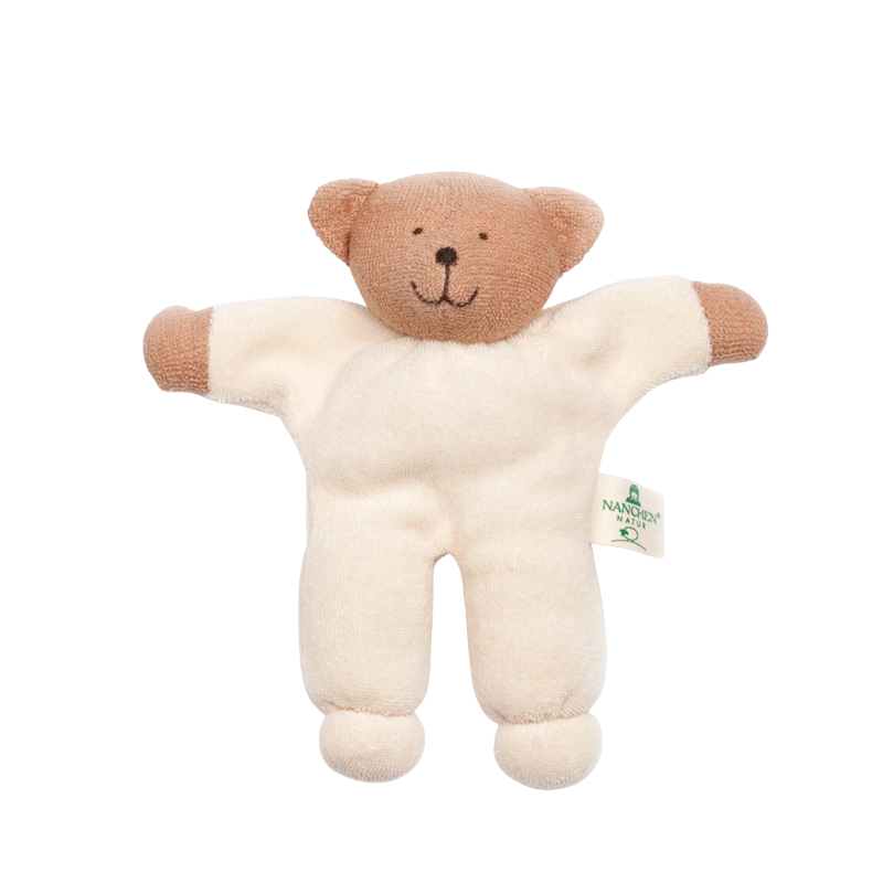 Hvid Teddy Tokki - Mokka