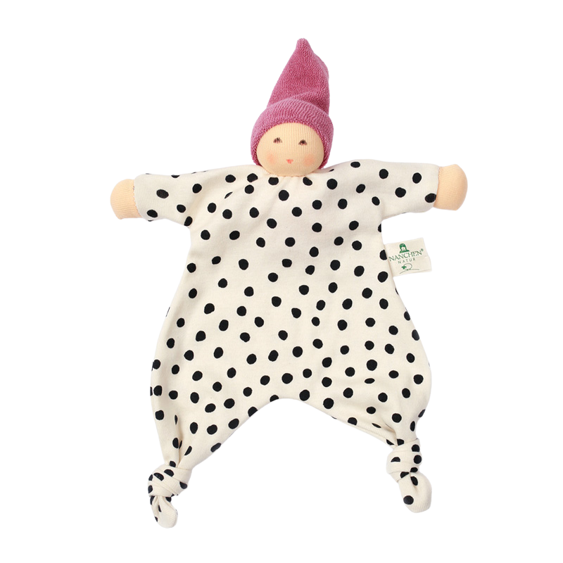 Hvid Teddy Tokki - Mokka