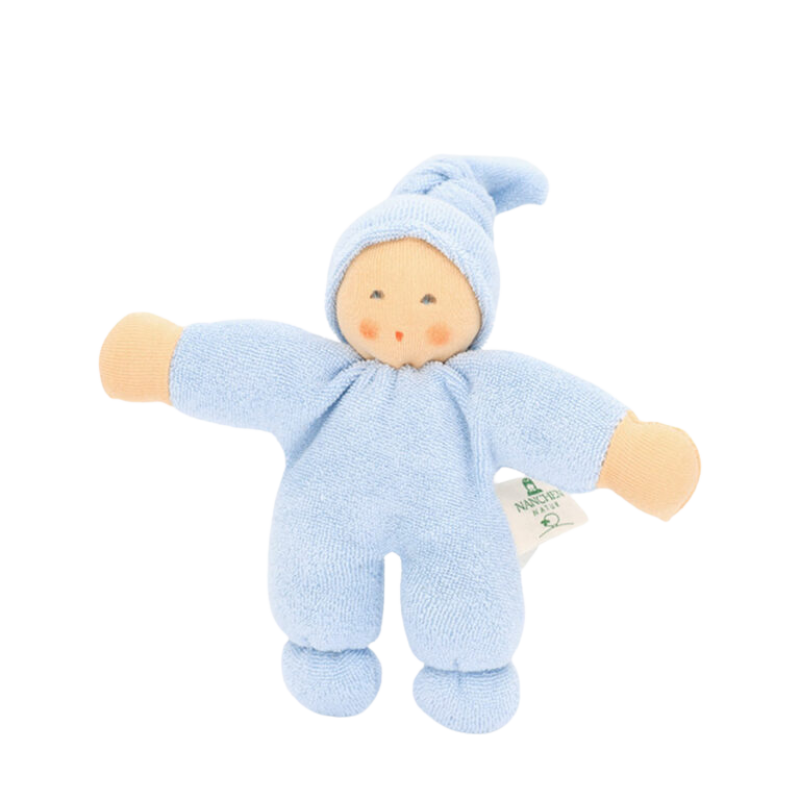 Hvid Teddy Tokki - Mokka