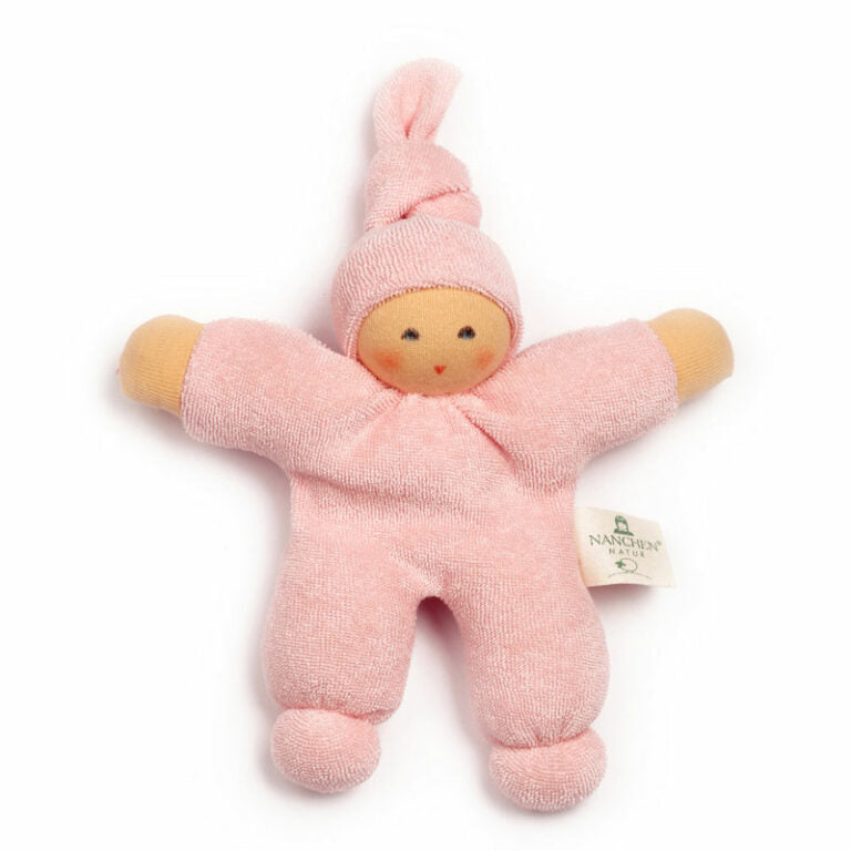 Hvid Teddy Tokki - Mokka