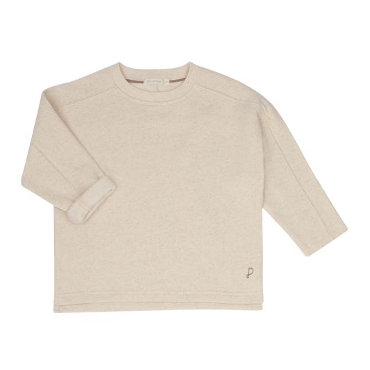 Phil & Phae loose sweater linnenmix - Naturel
