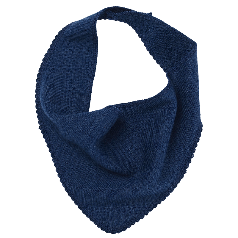 Reiff Dreieckstuch Wolle/Seide - Navy