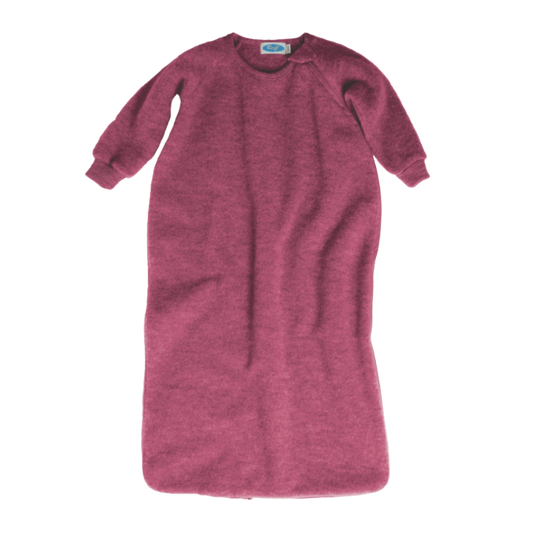 Reiff wolfleece slaapzak met mouwen – Mauve