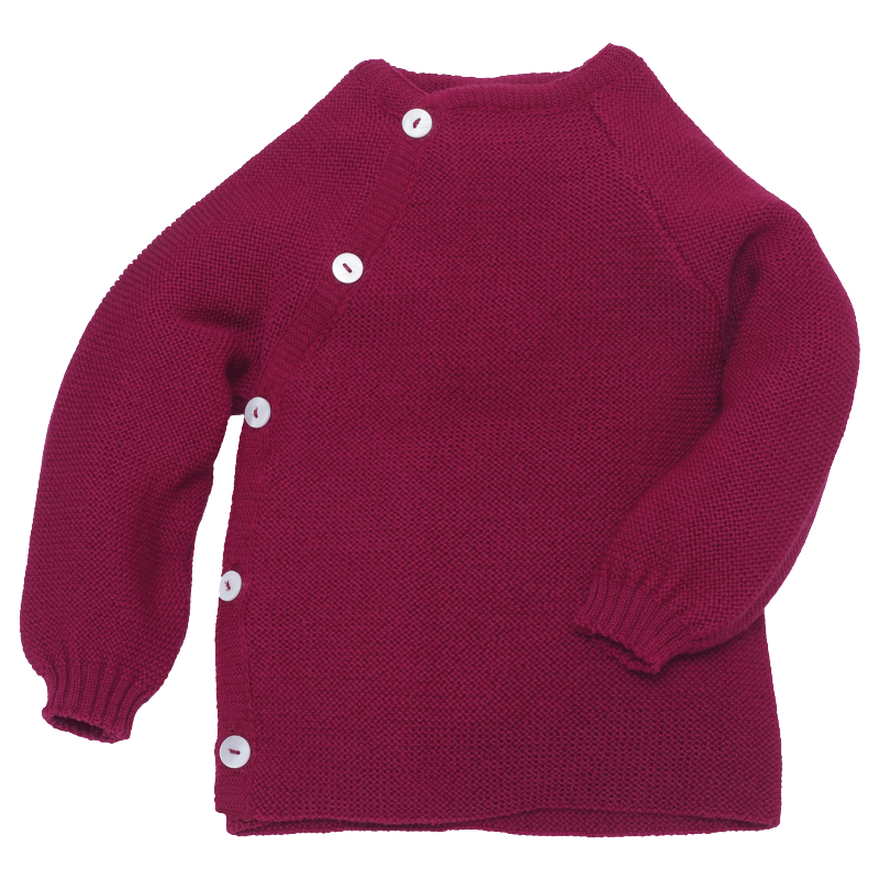 Reiff Wickeljacke aus Merinowolle - Flieder