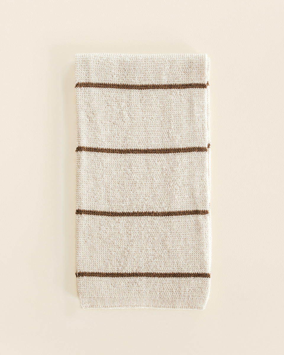 Hvid sjaal Igor - Cream / Mocha