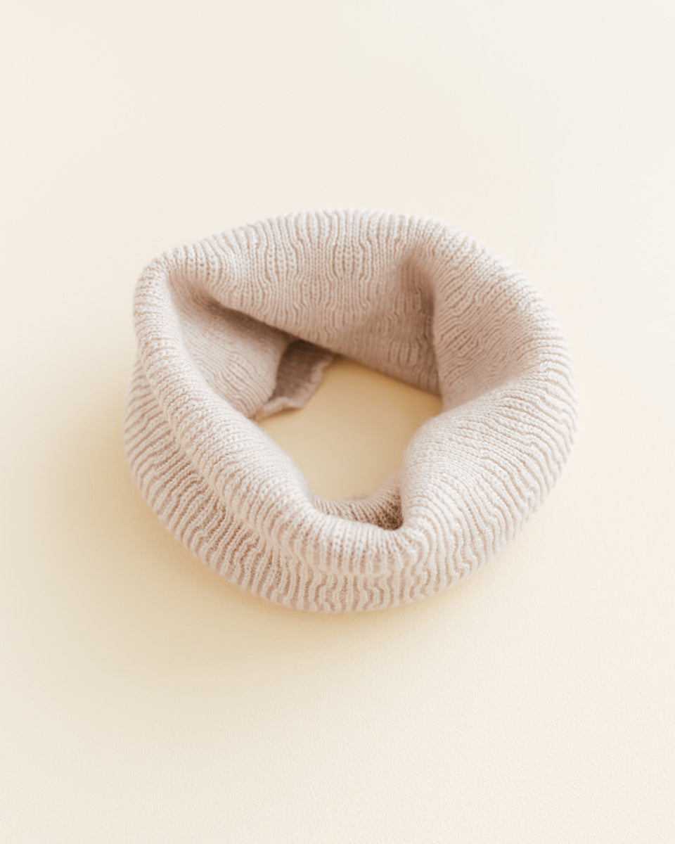 Hvid tube sjaal Gigi - Cream