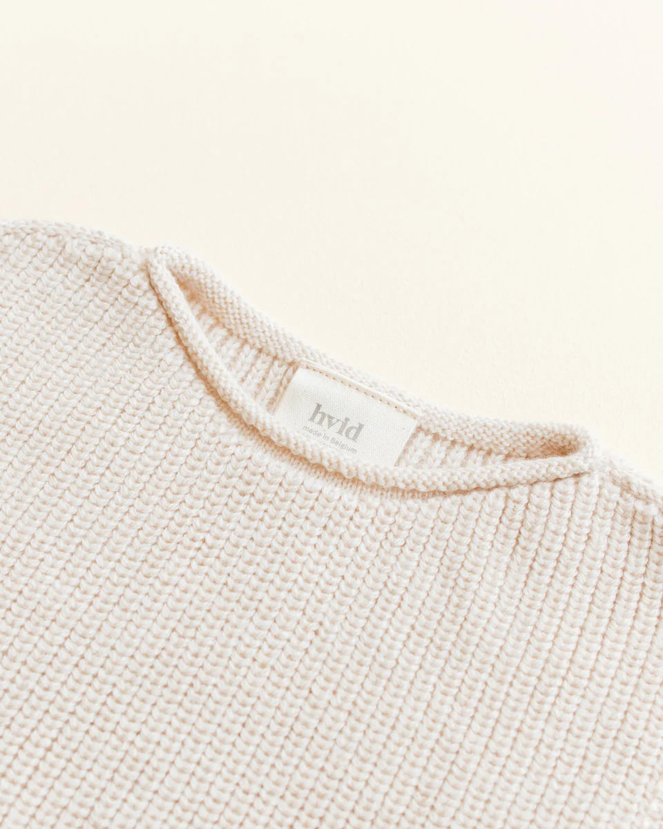 Hvid vest Harvey baby - Cream