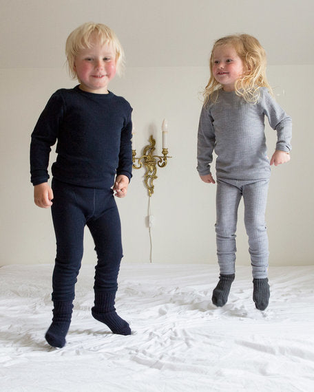 Joha wollen legging - Sesam