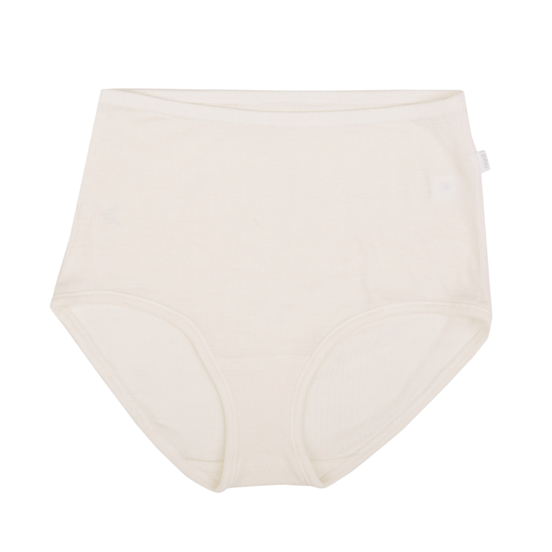Joha wollen highwaist onderbroek dames - Off-white