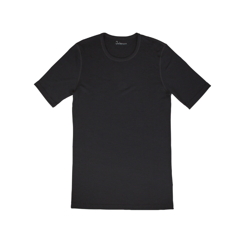 Joha wollen t-shirt heren - Black