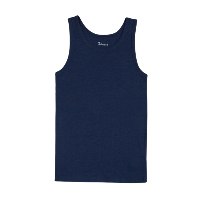 Joha wollen hemd heren - Dark blue