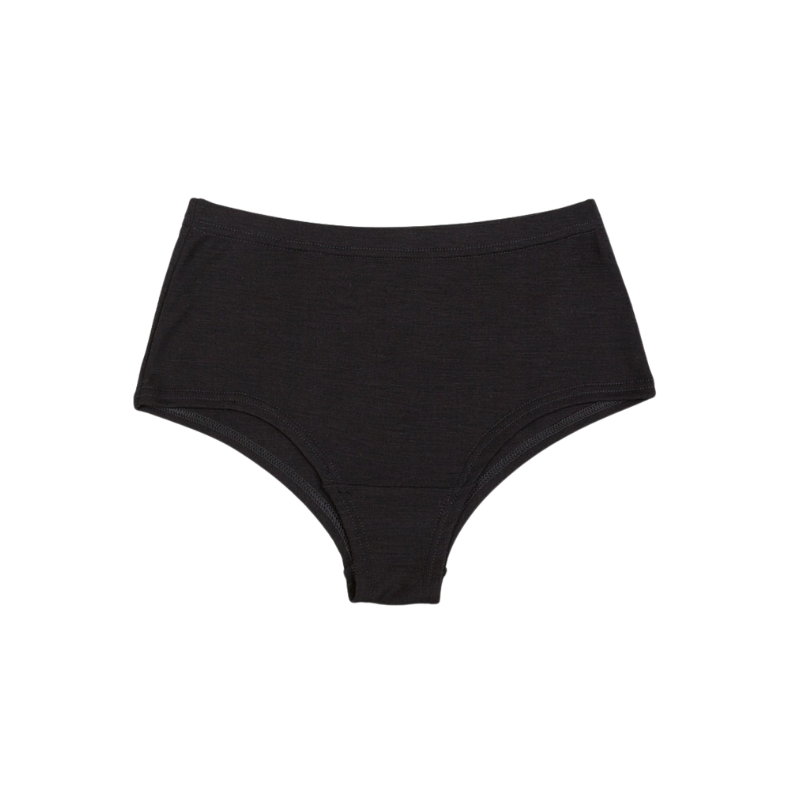 Joha wol/zijde hipster dames - Black