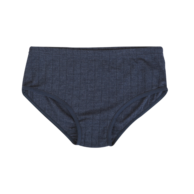 Joha wol/zijde hipster dames - Navy