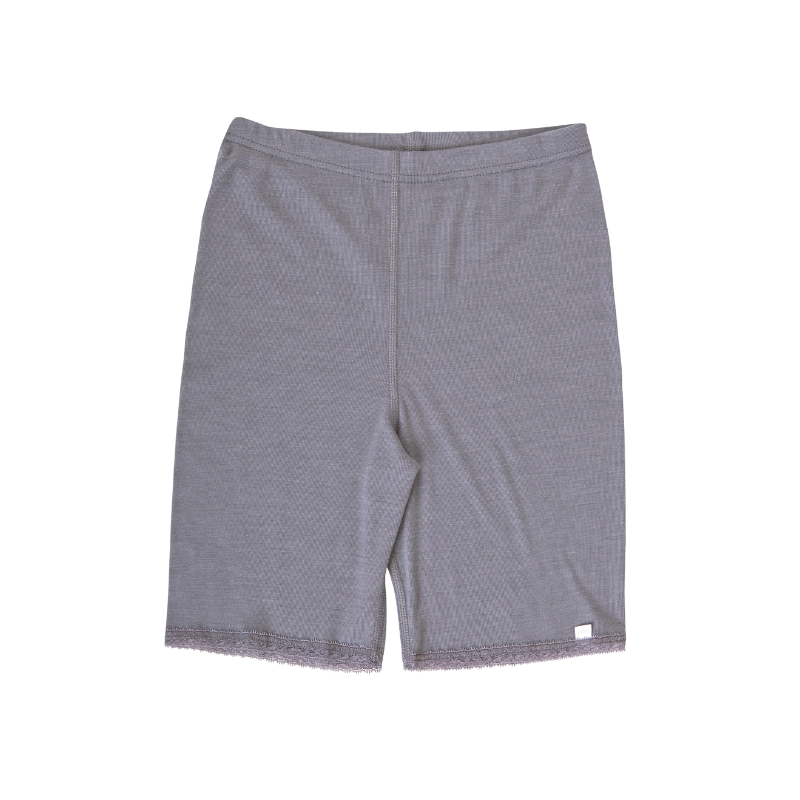 Joha wol/zijde shorts dames - Grey