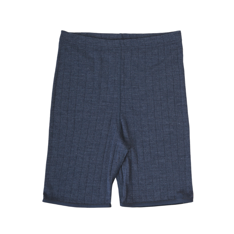 Joha wol/zijde shorts dames - Navy