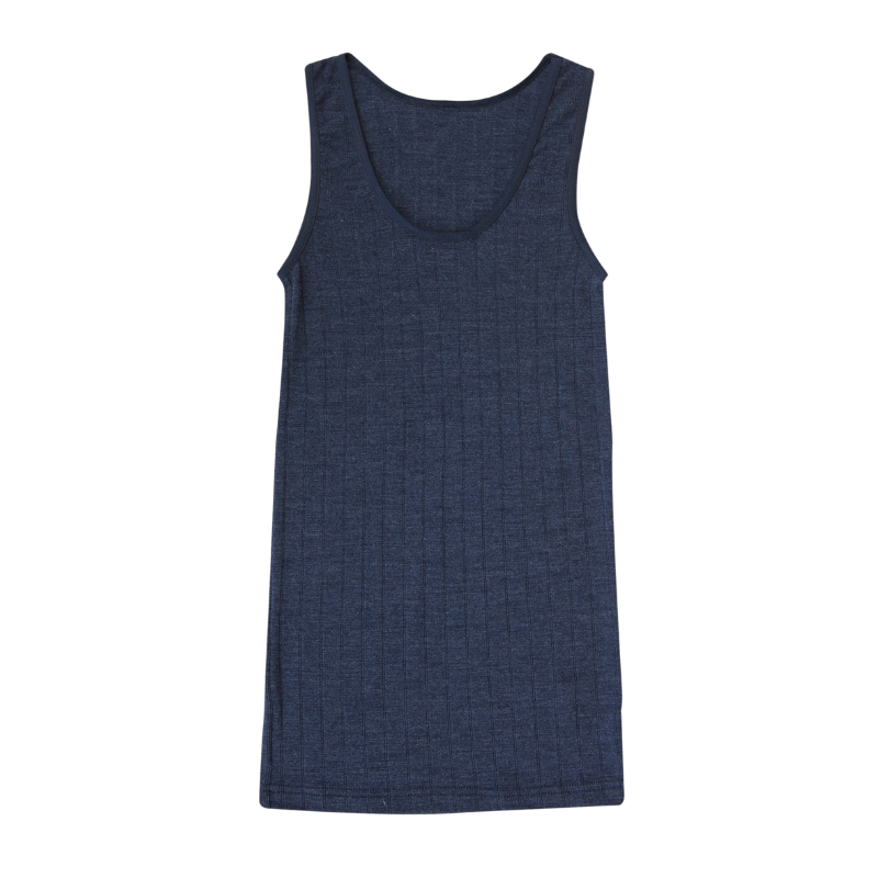 Joha wol/zijde hemd dames - Navy
