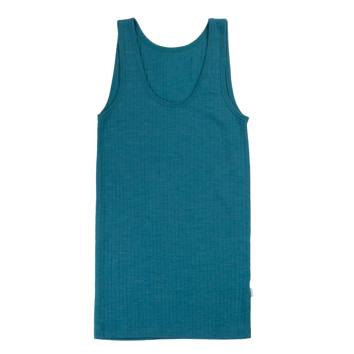 Joha wollen hemd dames - Turquoise