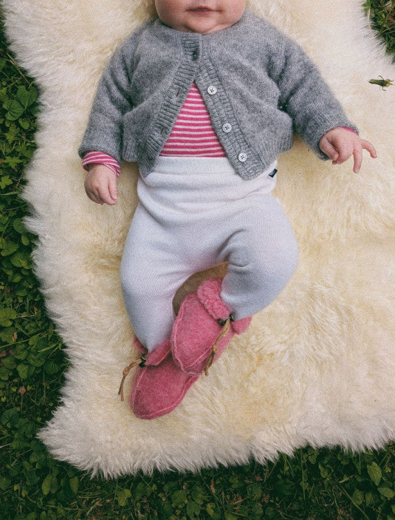 Alwero baby slofjes Emo - Bubble Gum