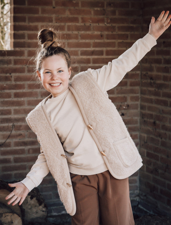 Alwero bodywarmer Alpen Junior - English tea