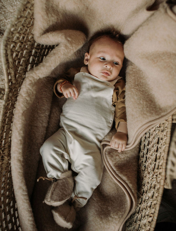 Alwero baby slofjes Emo - Beige
