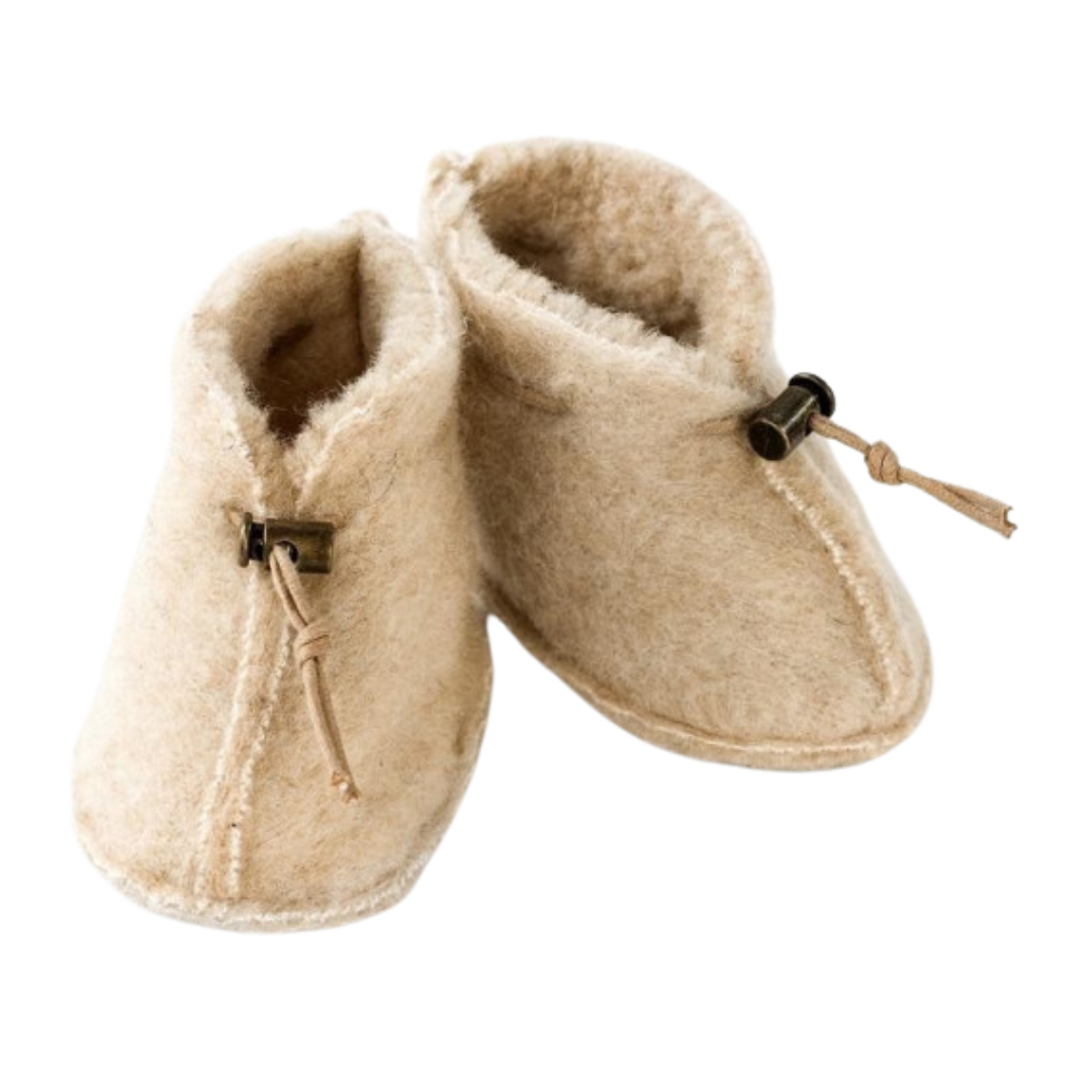 Alwero baby slofjes Emo - Beige