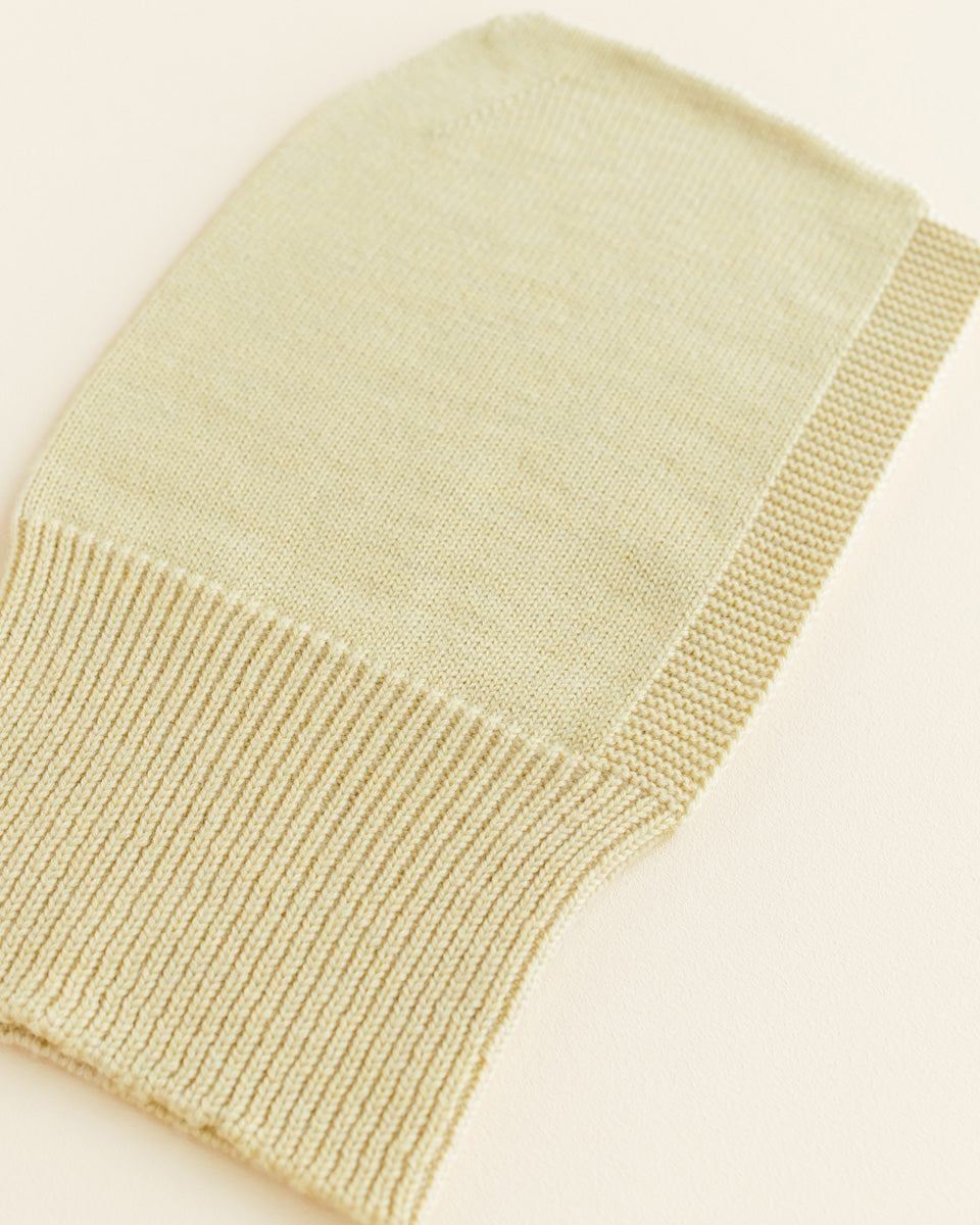 Hvid balaclava Eddy - Light Yellow
