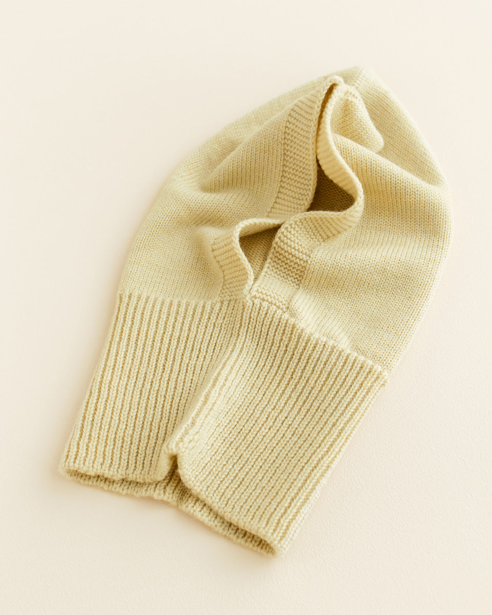 Hvid balaclava Eddy - Light Yellow
