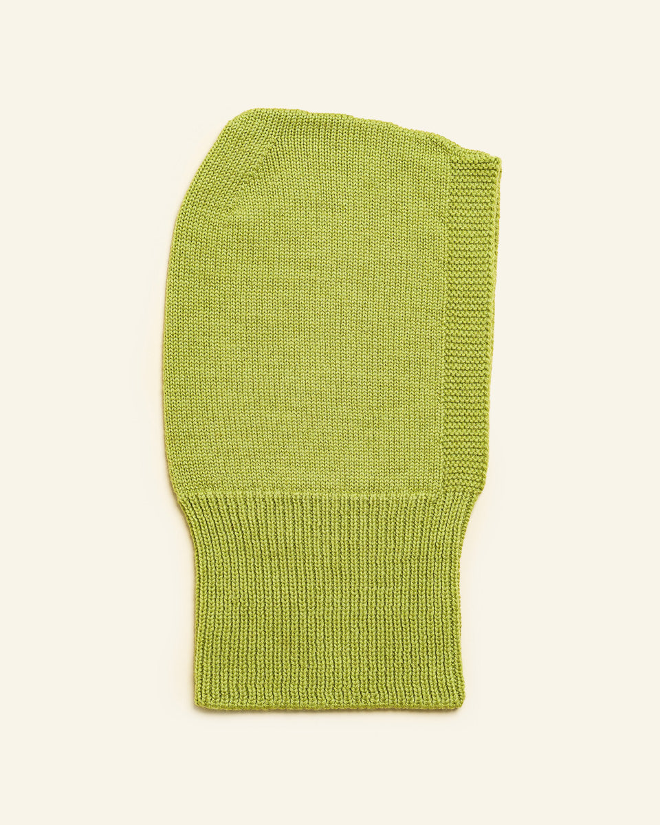 Hvid balaclava Eddy - Lime Pop