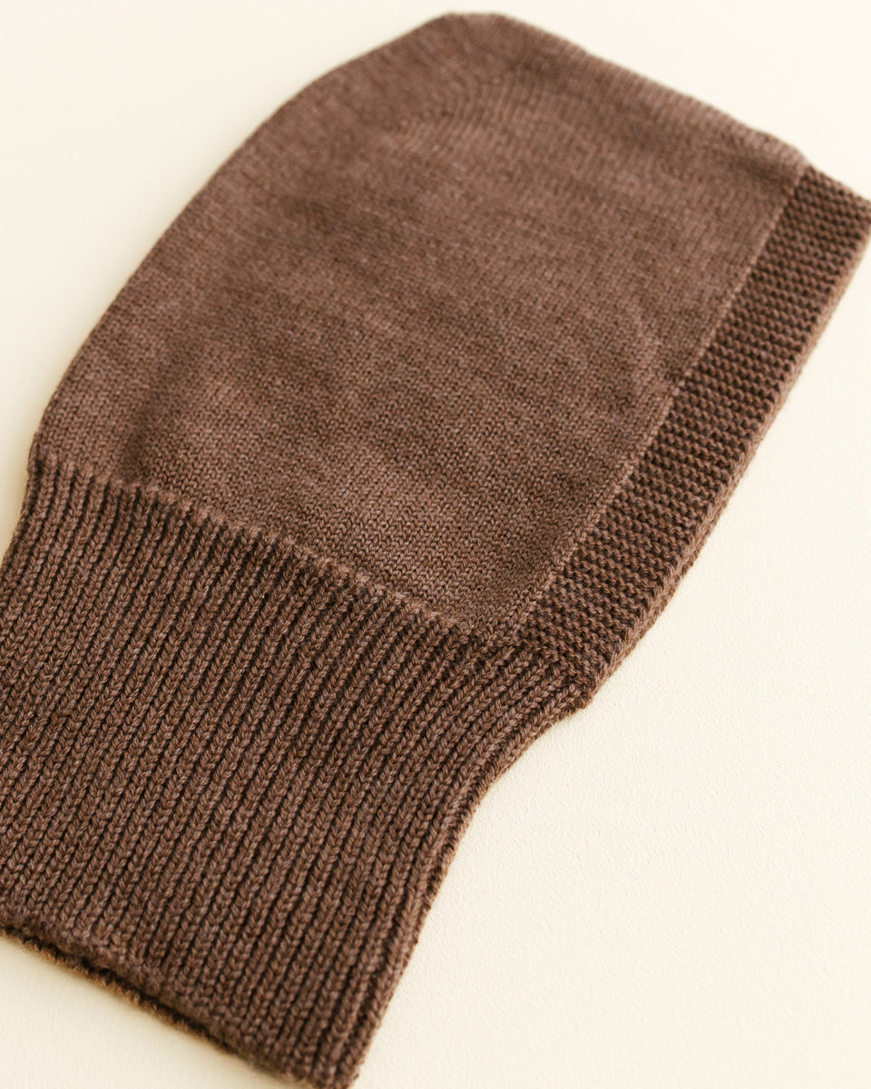Hvid balaclava Eddy - Mocha