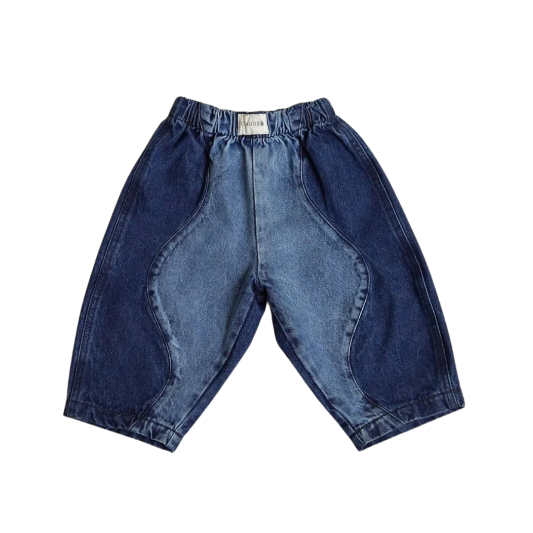 Claude & Co Emerson broekje - Wave Denim