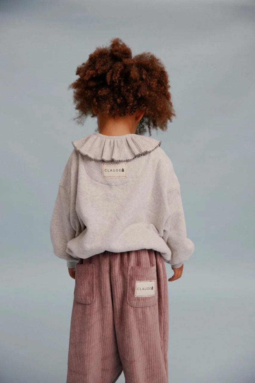 Claude & Co Carner Milking It sweater - Grey Marl