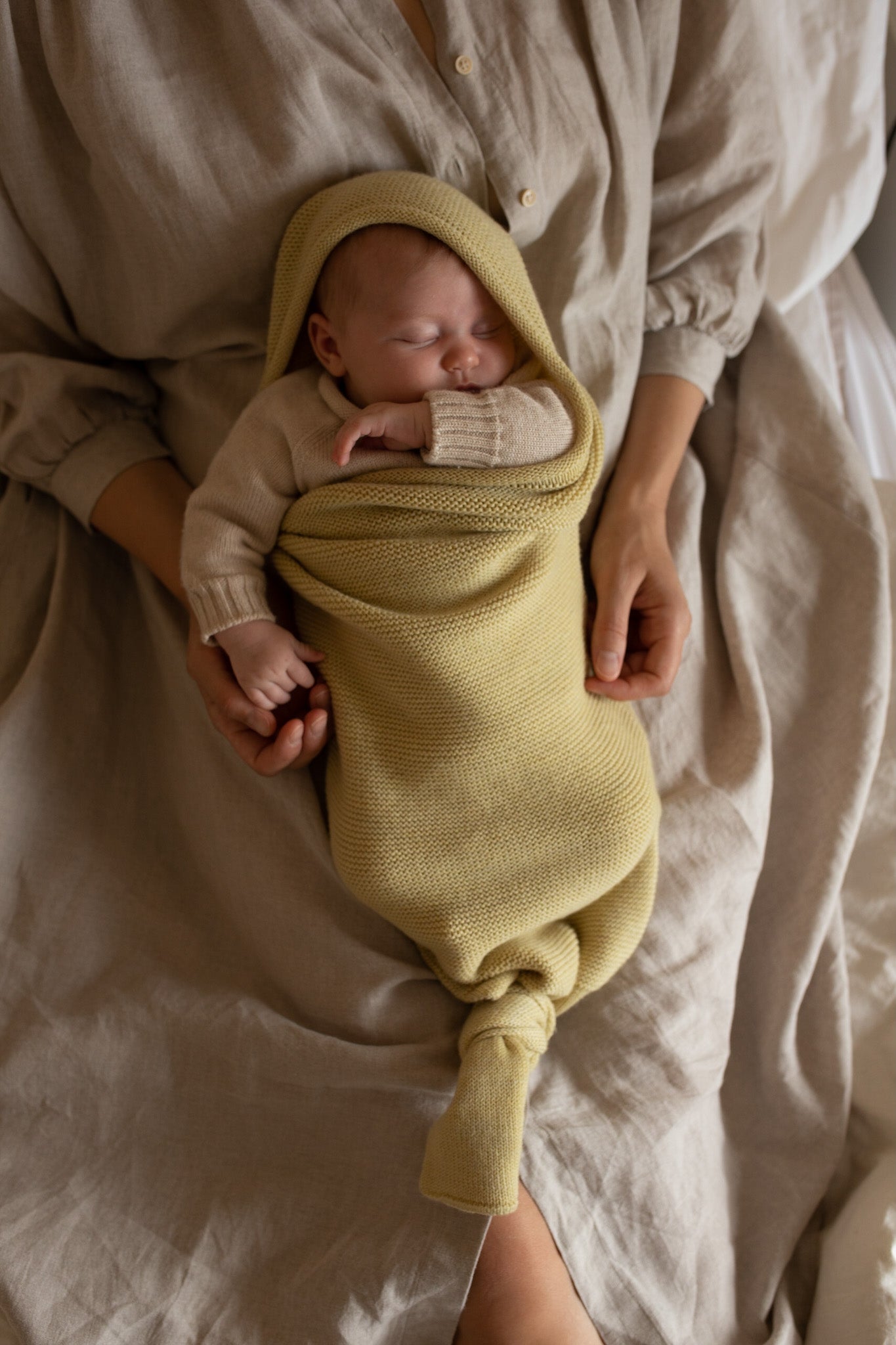 Hvid cocoon - Light Yellow