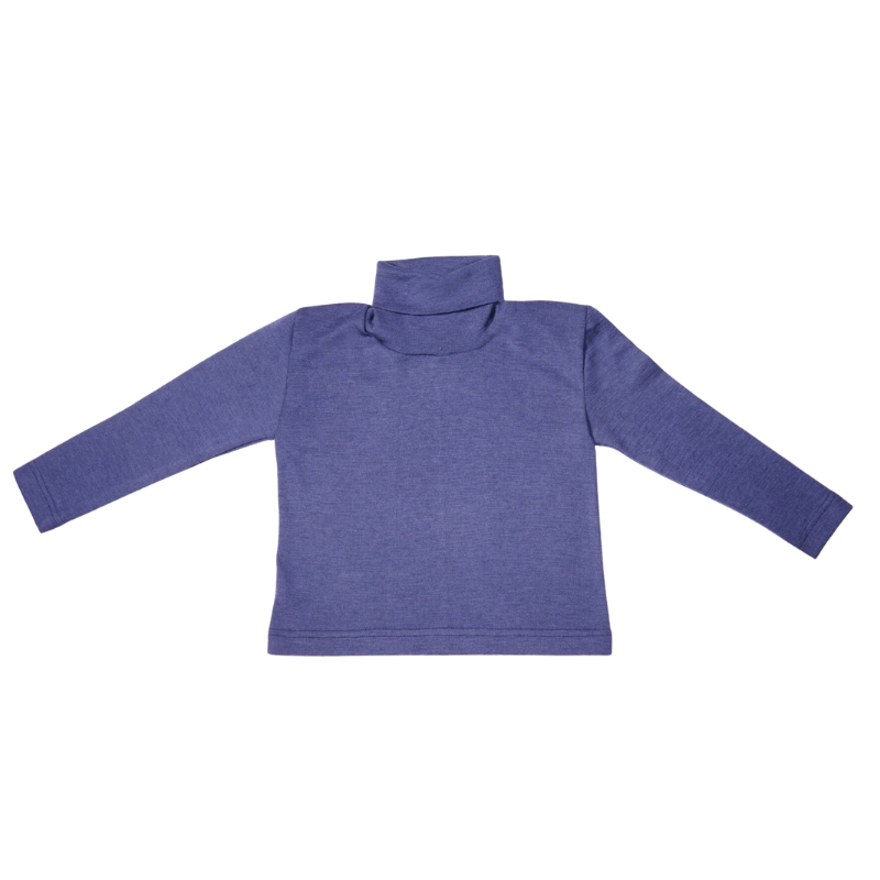 Cosilana wool/silk/cotton longsleeve - Blue