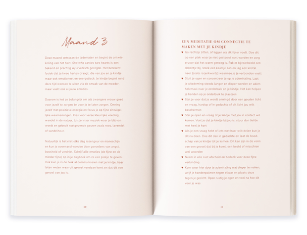 Dandelien Ayurveda zwangerschaps- en kraamdagboek