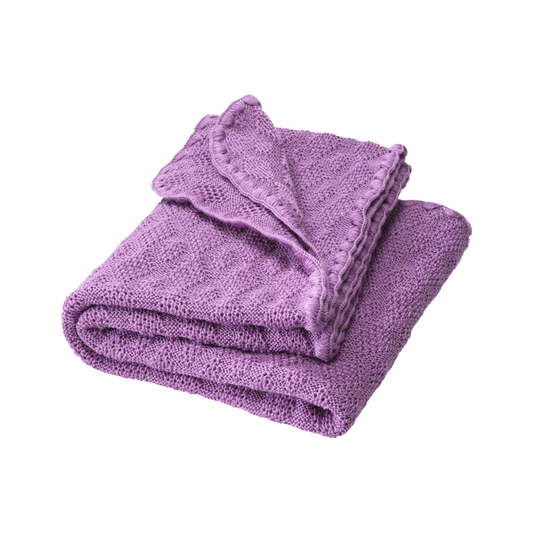 Disana wollen babydeken AW25/26 - Lilac