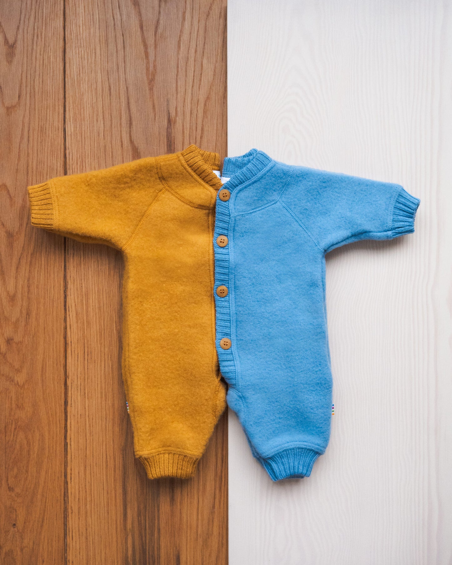 Joha wolfleece overall – Colourfull yellow