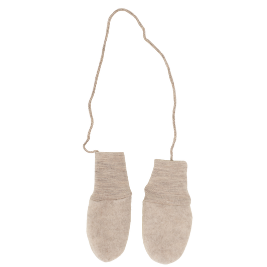 Engel Natur wolfleece baby wantjes - Sand