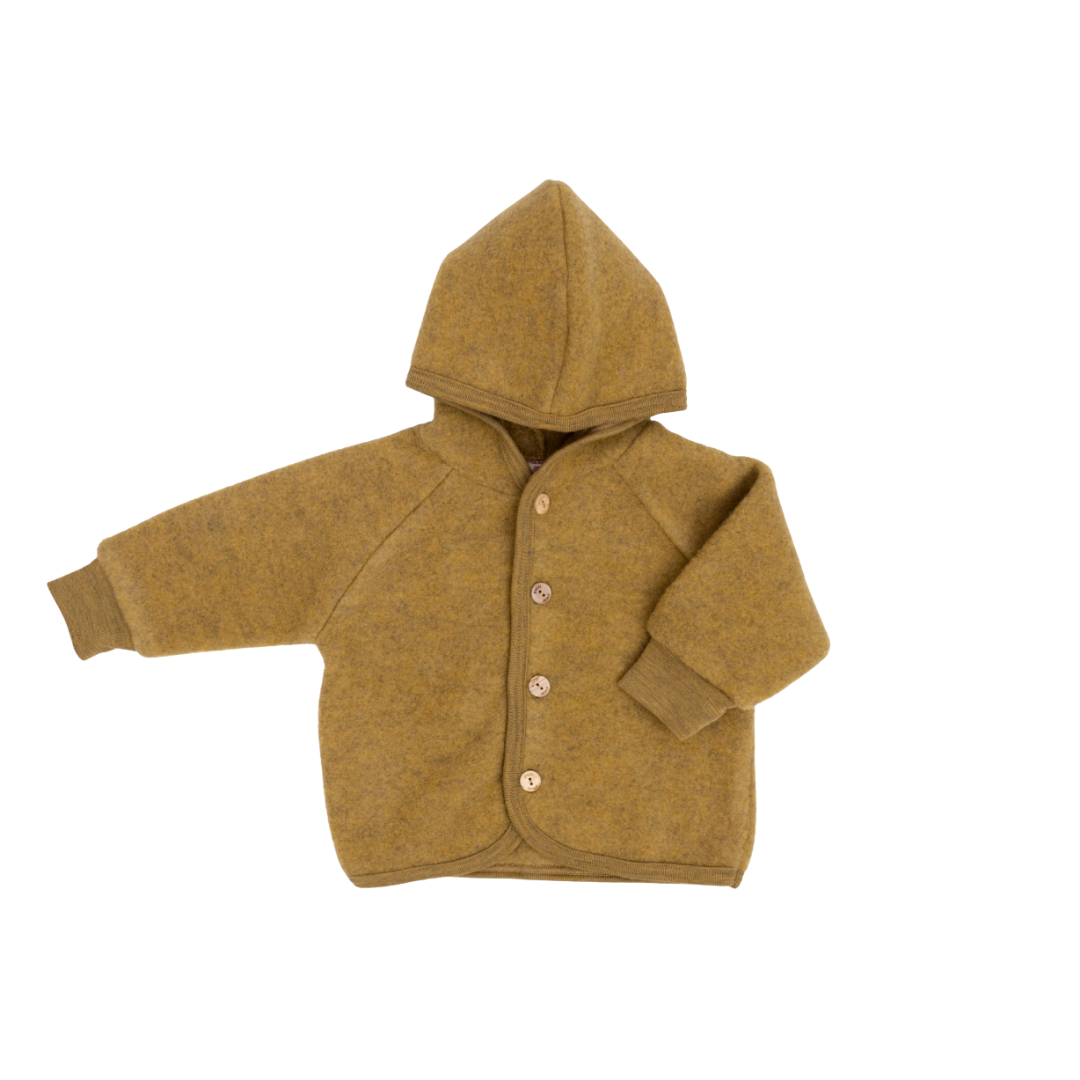 Engel Natur wolfleece jasje - Saffron Melange