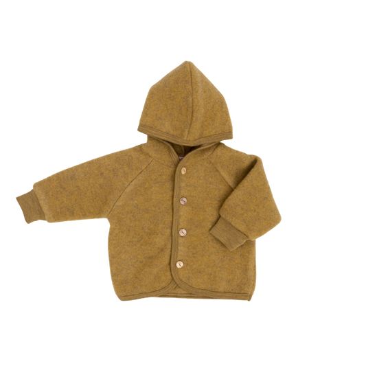 Engel Natur wolfleece jasje - Saffron Melange