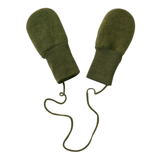Engel Natur wolfleece baby wantjes - Reed