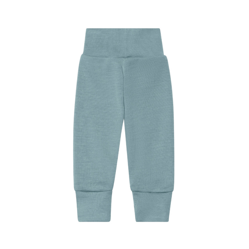 Engel Natur wool/silk premature baby pants - Mountain Blue