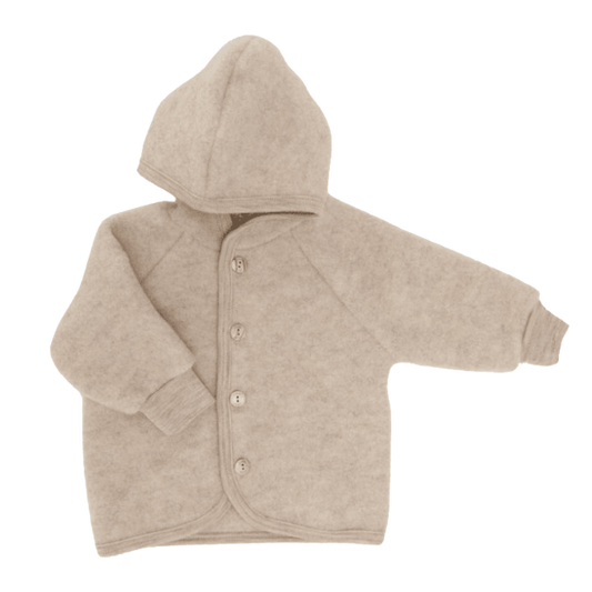 Wolf fleece jacket - walnut