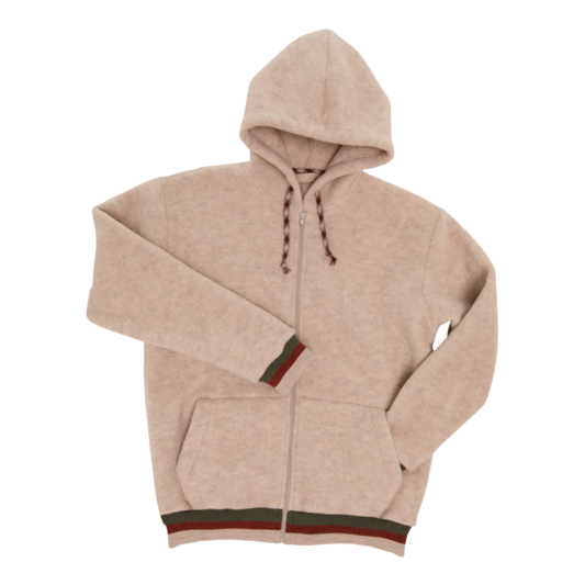 Engel Natur wolfleece heren vest - Sand melange