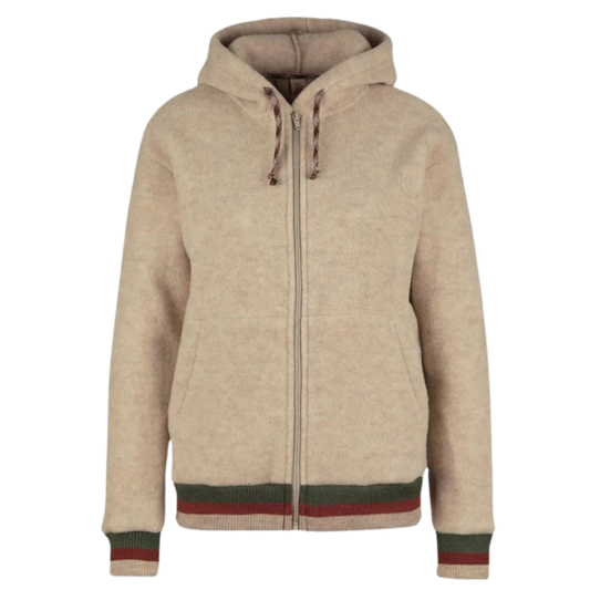 Engel Natur dames vest - Sand melange
